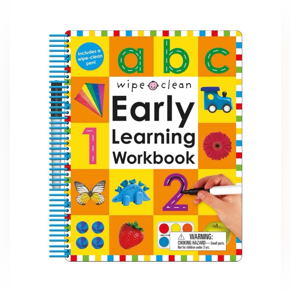 Wipe Clean Early Learning Workbook - Practical Exercises Learning Activities